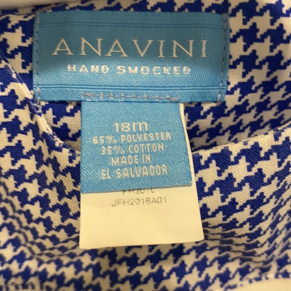 Anavini boys hand smocked farm Jon Jon - Picture 4 of 4